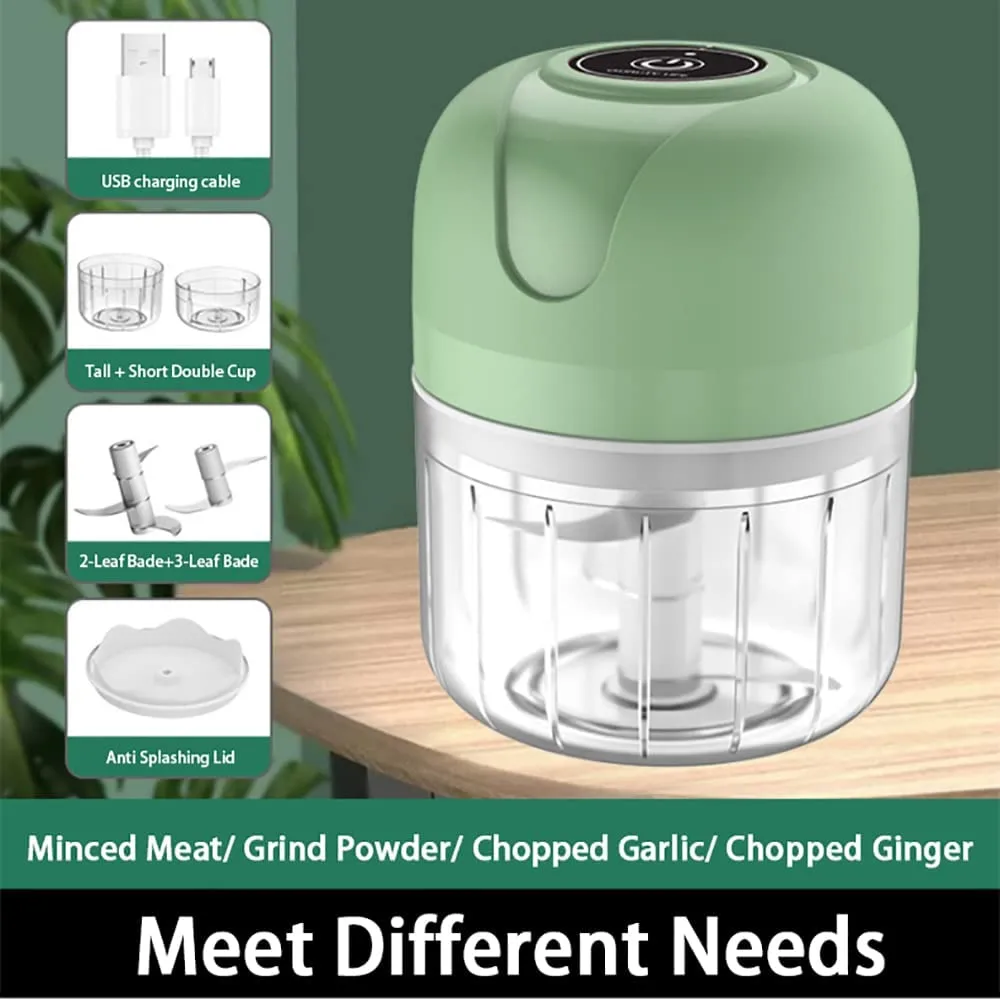 Effortless Food Chopping with Cordless Mini Food Processor Portable and Efficient Kitchen Appliance
